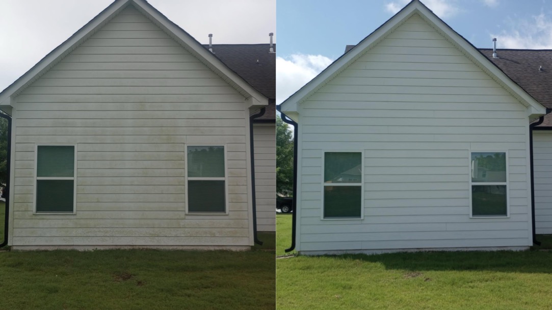 Amazing House Washing Service Completed in Columbus, GA.