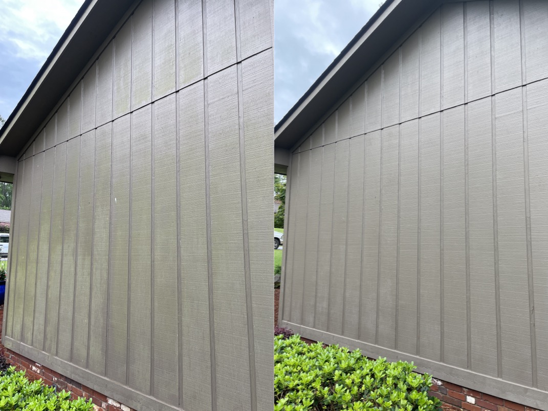 Amazing House Washing Service Completed in Midland, GA.