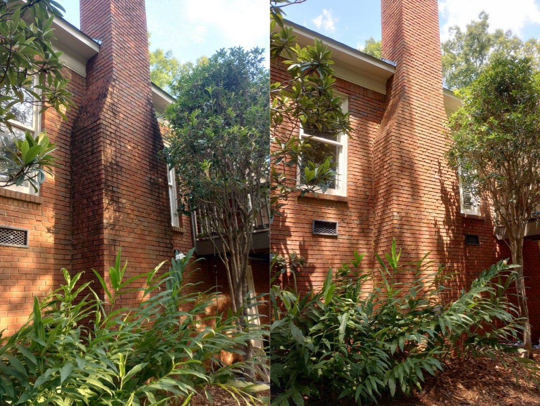 A’s Pressure Washing LLC recently completed a high-quality house washing service in Midland, GA