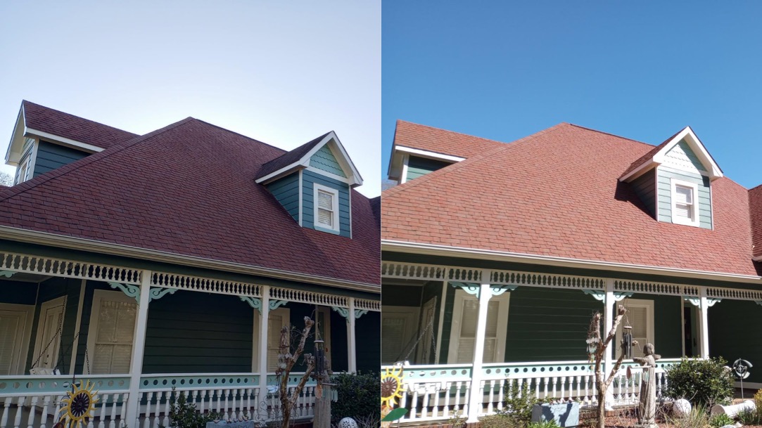 Exceptional Roof Washing Service Completed in Salem, AL