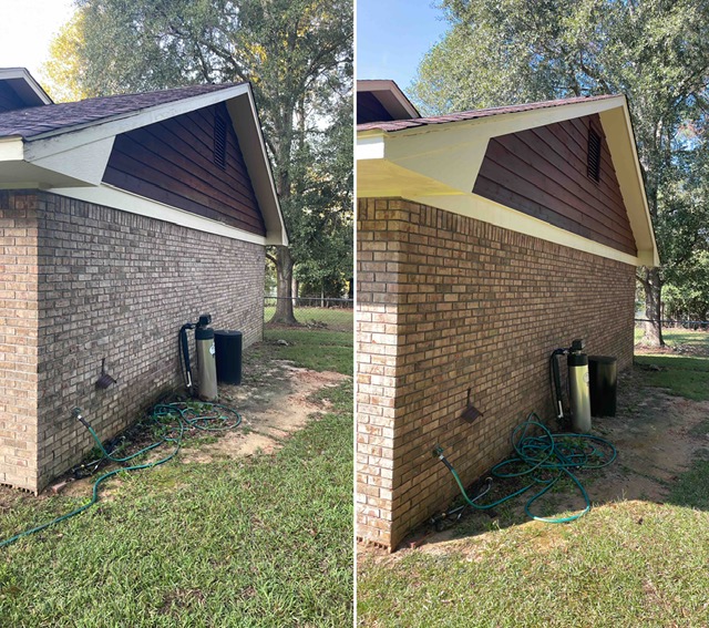 Great House Washing Service Completed in Columbus, GA.