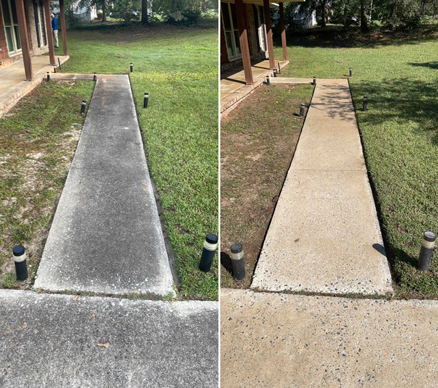 Superior Residential Pressure Washing Performed in Columbus, GA