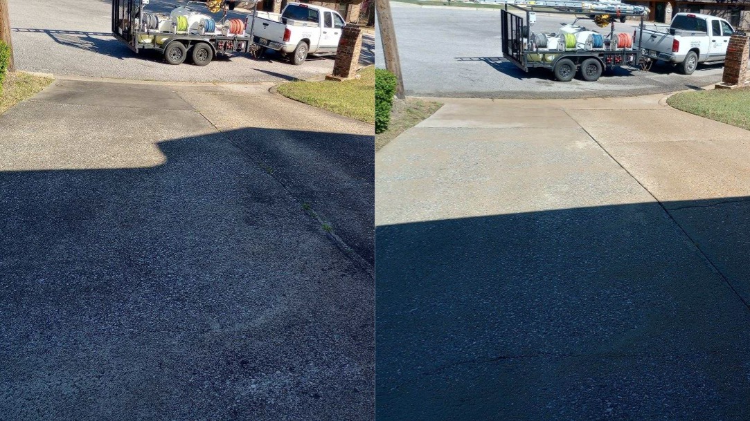 Top Quality Driveway Cleaning Service Performed in Columbus, GA