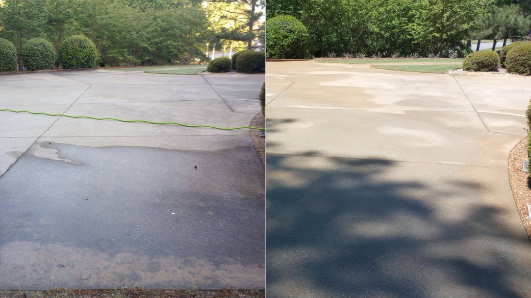 Top Quality Driveway Cleaning Completed in Fortson, GA